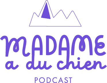 Logo madame a du chien podcast